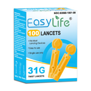 31G Diabetic Twist Blood Lancets for Blood Testing and Glucose Testing